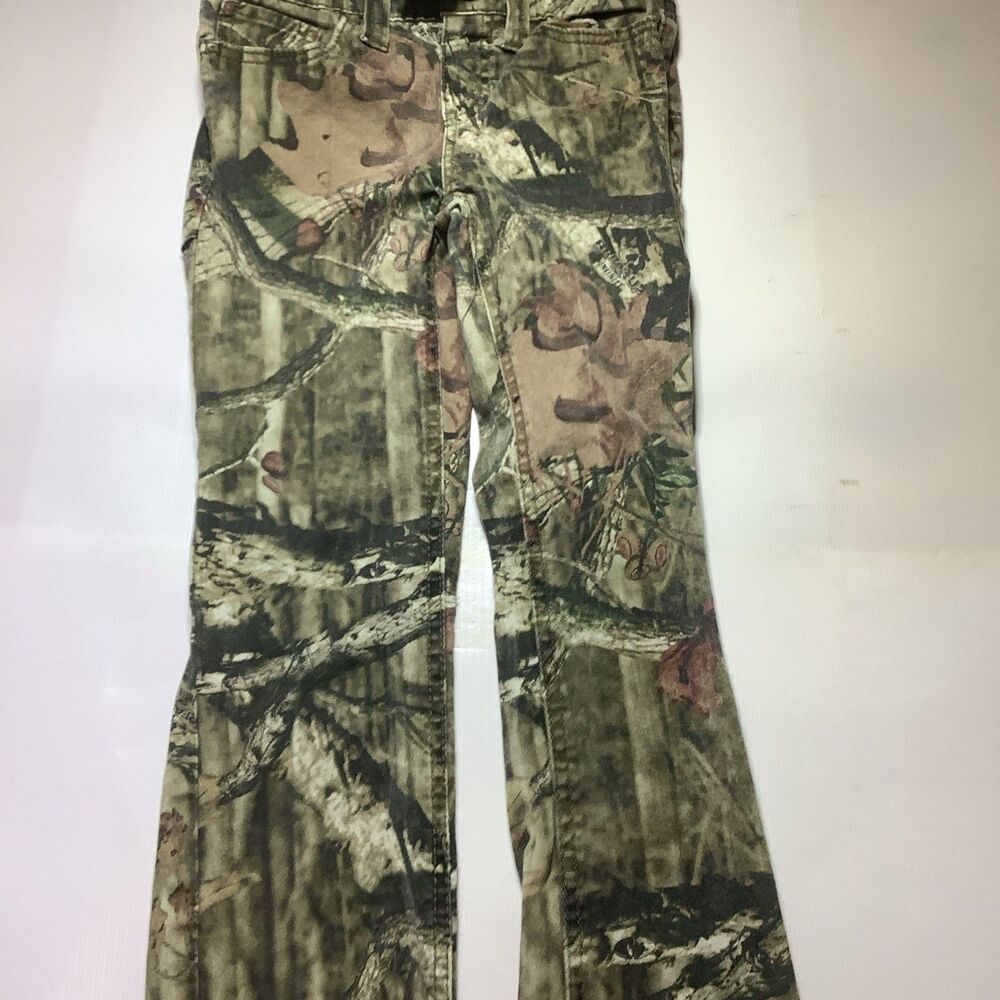 Boys Mossy Oak Break Up Infinity 5 Pocket Jeans Size Small - Picture 9 of 16